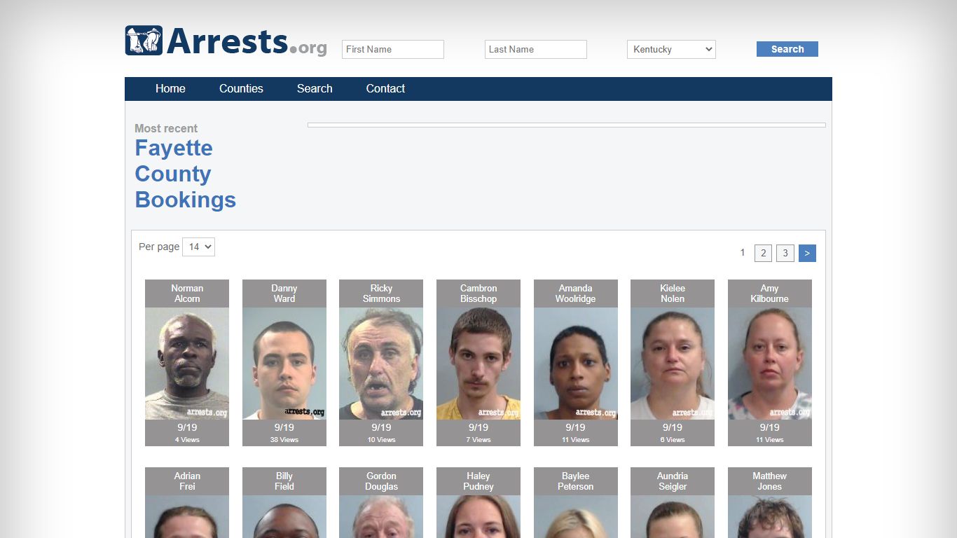 Fayette County Arrests and Inmate Search