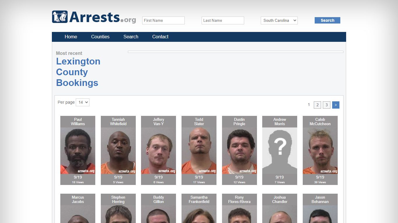 Lexington County Arrests and Inmate Search